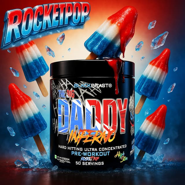 Black Beast The Big Daddy Inferno Pre-Workout - Black Magic - Image 17