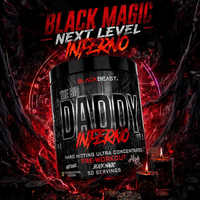 Black Beast The Big Daddy Inferno Pre-Workout - Black Magic - Image 1