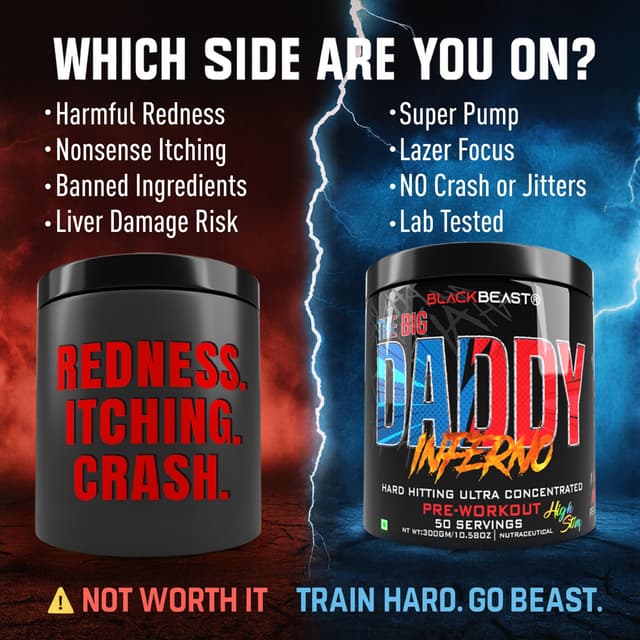 Black Beast The Big Daddy Inferno Pre-Workout - Black Magic - Image 19