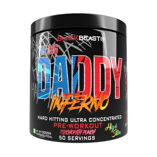 Black Beast The Big Daddy Inferno Pre-Workout - Black Magic - Image 20
